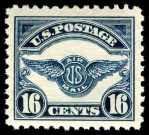 MOMEN: US STAMPS #C5 MINT OG NH PSE GRADED CERT XF-90J