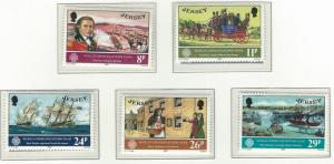 Jersey  mnh sc  310 - 314