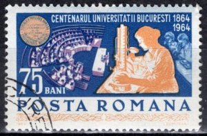 Romania; 1964: Sc. # 1688: Used CTO Single Stamp