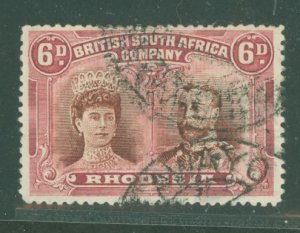 Rhodesia (1890-1923) #108 Used Single