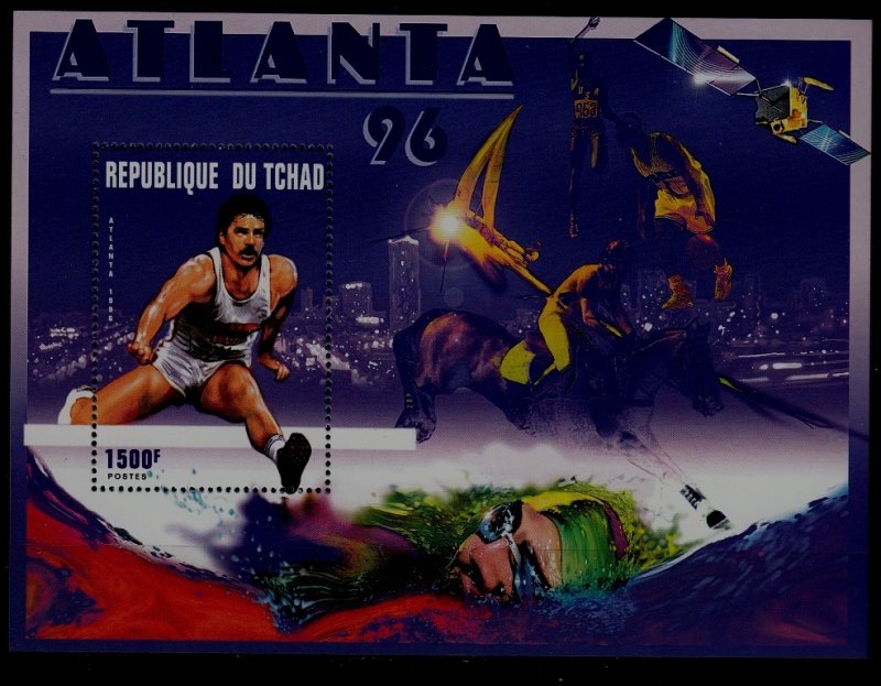 Chad 646D MNH s/s Olympic-96 SCV6.25