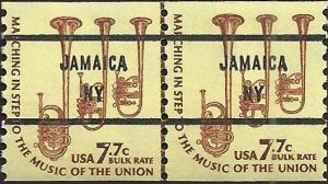 # 1614a MINT NEVER HINGED PRE-CANSELED SAXHORNS
