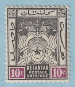 MALAYA - KELANTAN 6  MINT HINGED OG * NO FAULTS EXTRA FINE! - MWD