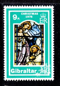Gibraltar Stamp #335 MINT OG NH XF SINGLE - POST OFFICE FRESH