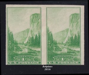 BOBPLATES #756 Yosemite Horizontal Pair F LH