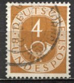 Germany; 1951: Sc. # 671: O/Used Single Stamp