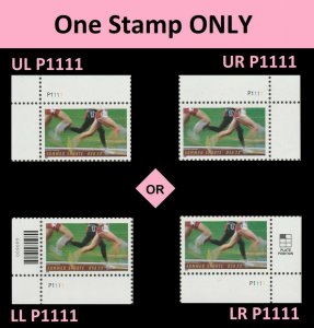 US 3397 Summer Sports 33c plate single P1111 (1 stamp) MNH 2000