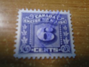 Canada Revenue Stamp  van Dam  #  FX68  used