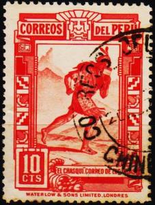 Peru. 1936 10c S.G.618 Fine Used