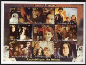 BENIN - 2008 - Harry Potter - Perf 8v Sheet - MNH - Private Issue