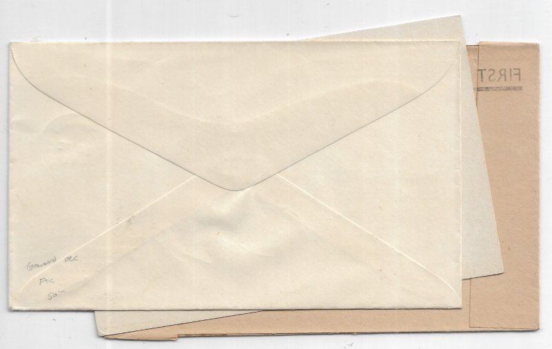 1941 1/2p, 1p, & 2 1/2p German Occupation of Guernsey FDCs (64961)