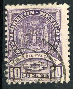 Mexico 1934 - Scott 712 used - 10c, Cross of Palenque 