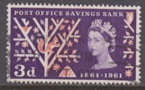 Great Britain 380 Post Office Savings Bank 1961