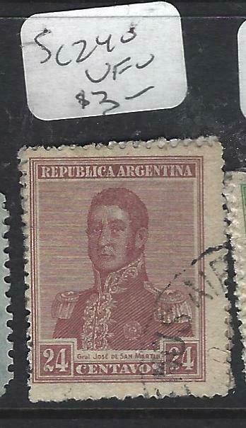 ARGENTINA (P1204B)  24 C  SC 240  VFU