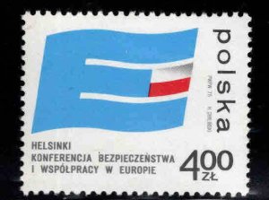 Poland Scott 2109 MNH** European security stamp