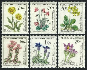 Czechoslovakia 1013-1018,MNH.Michel 1234-1239. Wild Flowers 1960.Primrose,