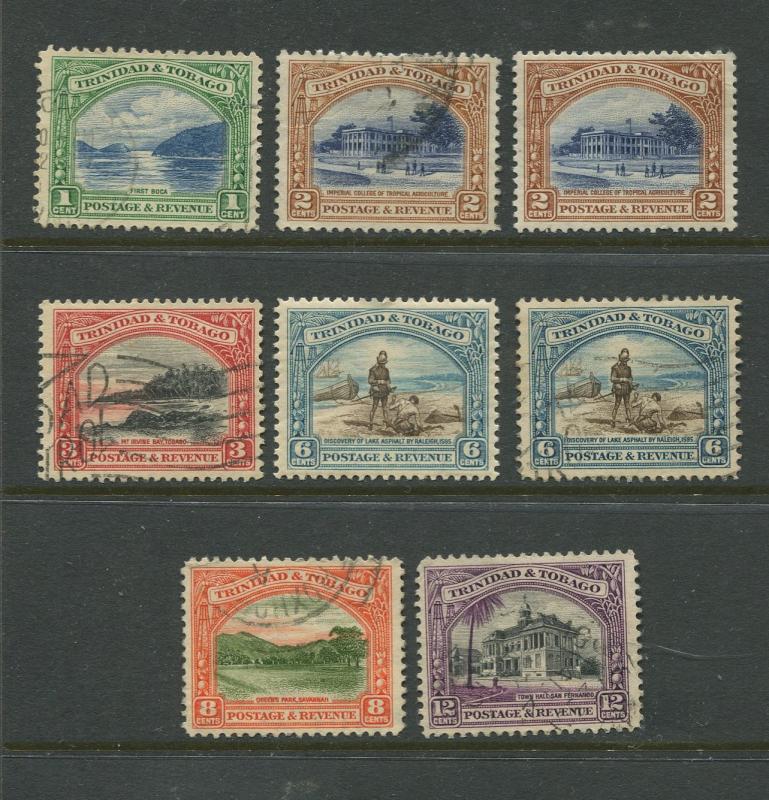 STAMP STATION PERTH:Trinidad & Tobago - #34-39 Definitive 1935 M/U CV$20.00.