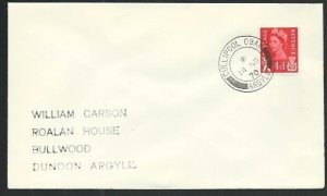 GB SCOTLAND 1970 cover CULLIPOOL / OBAN ARGYLL cds.........................66583