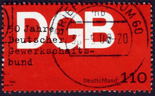 Germany #2058 110c Used (50th Anniversary - German Federation of Trade Unions)