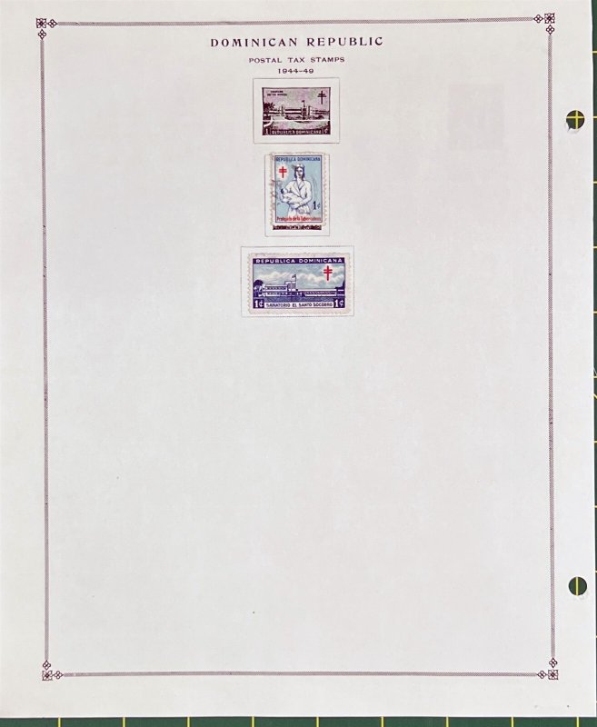 Dominican Rep. Stamp Collection approx. 80+ Stamps Mint & Used ZAYIX 0825BB3705