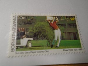 Bophuthatswana  South Africa  #  956  MNH  Golf