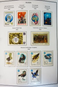 Russia Pristine Mint NH 1979 to 1989 Loaded Stamp Collection