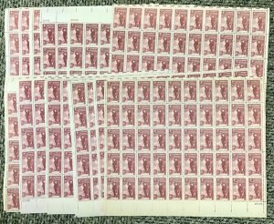 1064  Pennsylvania Academy  Lot of 12 sheets MNH 3 c Sheet  of 50  1955