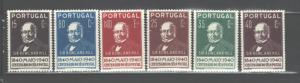 PORTUGAL 1940 ROWLAND HILL-100th ANNIV. #595-602 MNH​ $75.00​