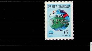 DOMINICAN REP. Sc 1292 NH ISSUE OF 1998 - YEAR OF THE OCEAN - (AS24)