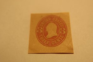 US U59  CUT SQUARE UNUSED