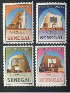 Senegal 2001 / 2002 Mi. 1982 - 1985 The Millennium Gateway to the 3rd Millennium-