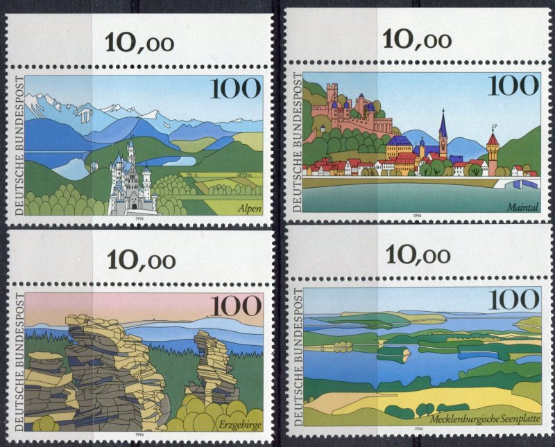 Germany  Sc.#       Mi.# 1742-5  MNH**