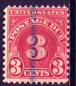 USA; 1931: Sc. # J82 . Used Perf. 11 x 10 1/2 Single Stamp