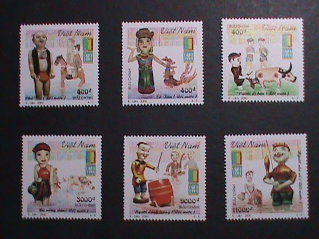 VIETNAM-2000 SC#2971-6-WORLD STAMPS EXPO 2000 ANAHEIM MNH VERY FINE