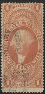 MALACK R76c Fine+, very fancy town cancel, great! b5692