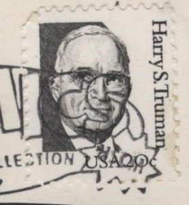 US Sc. #1862 (used on paper) 20¢ Harry Truman (1984)