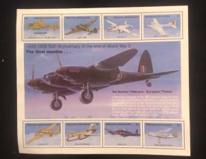 O) 1995  GRENADA  AND GRENADINES,  BOMBERS, AVRO LANCASTER, TALLBOY BOMB, JUNK