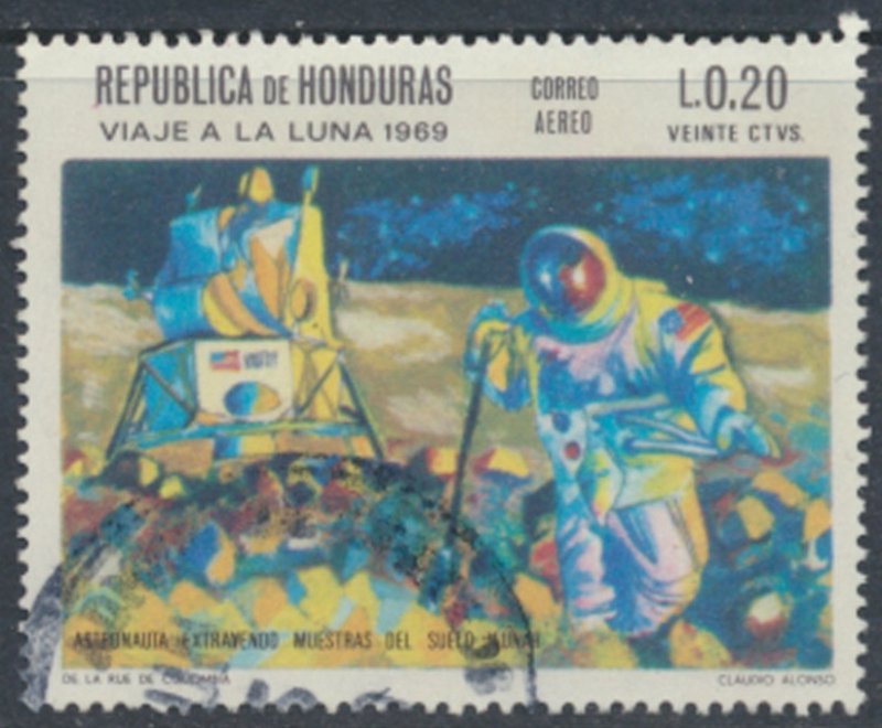 Honduras    SC# C457 Used  Space     see details & scans
