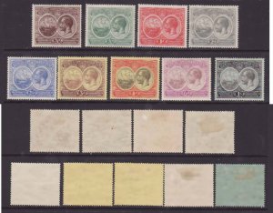 Bermuda-Sc#55-69- id13-unused hinged og set-KGV-1920-21-please note #57 has a