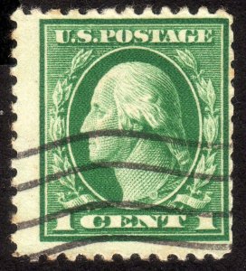 1917, US 1c, Washington, Used, Sc 498