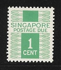 Singapore MH Scott cat.# J1a 