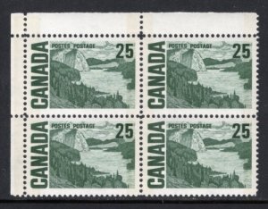 Canada 465pi Corner Block UL VF MNH