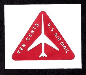 #UC40 Mint... Airmail Cut Square... SCV $0.50