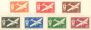 French Polynesia #C3-C9 Unused Single (Complete Set)