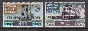 British Virgin Islands 235-236 Sailing Ships MNH VF