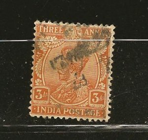 India SC#86 King George V Used