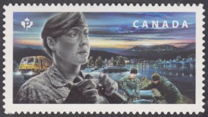 Canada - #3124i  Emergency Responders, Die Cut Stamp From Quarterly Pack