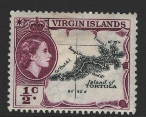 British Virgin Islands Sc#115 MH