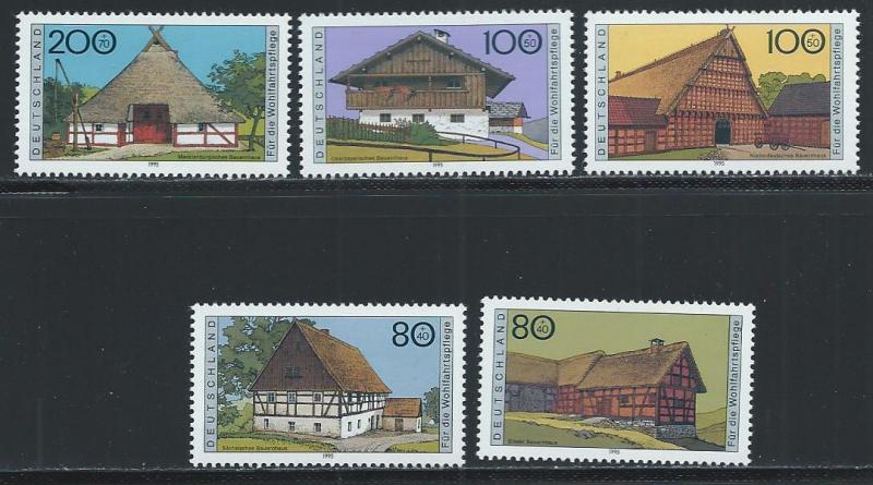 GERMANY SC# B785-9 VF MNH 1995