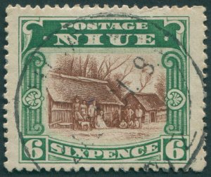 Niue 1920 6d red-brown & green SG42 used